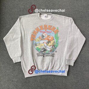 Vintage 90s Tennessee Volunteers Football Sweatshirts football mens womens Shirt